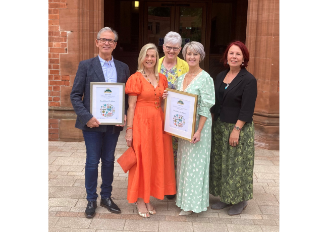 How Tidy Randalstown Transformed Their Heritage Town with Amberol Self-Watering Planters