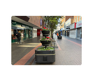 How Middlesbrough Council uses Amberol's planter rental scheme to create seasonal town centre displays