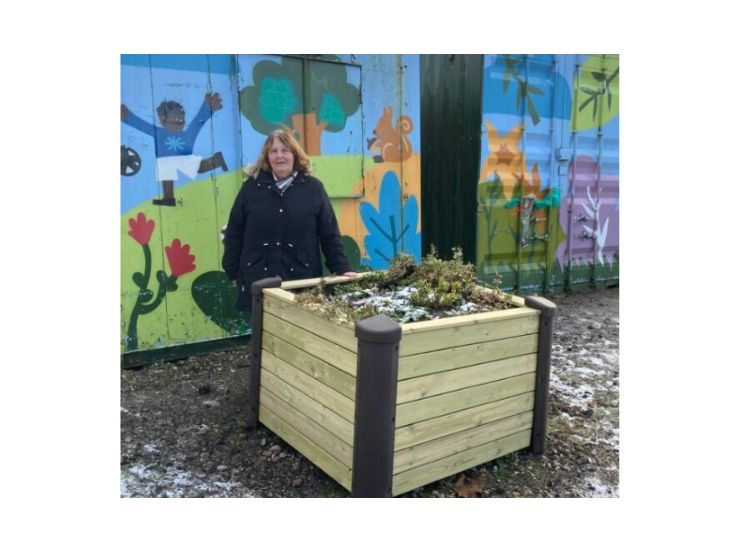Planter Enhancement Makeover at Ladybarn Park in Manchester