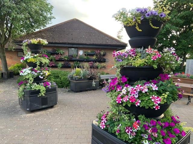 Halton in Bloom well-being garden success