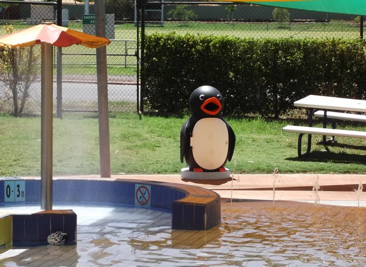 Say g’day – Amberol’s talking penguin takes a trip down under