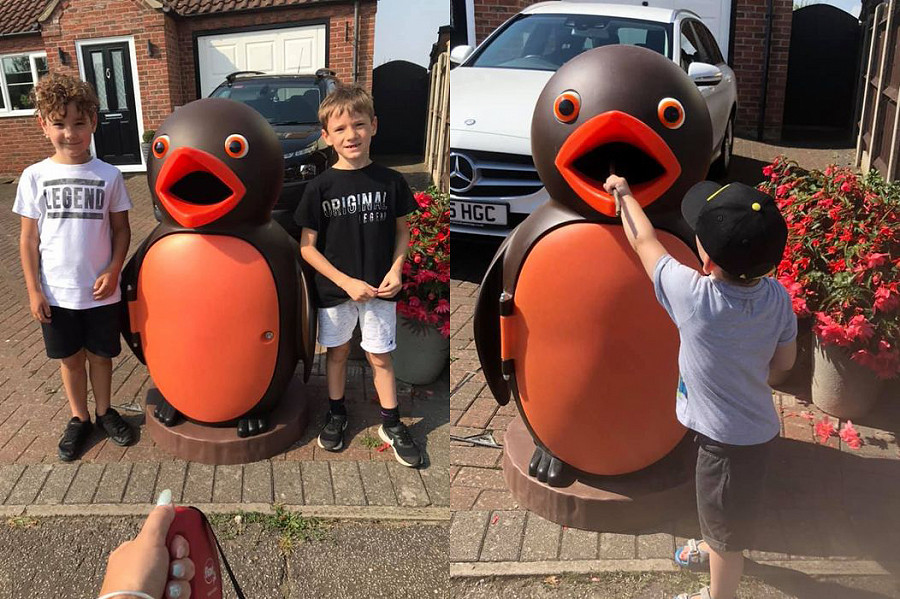 Shirley Tuck Blundeston in Bloom 07 Marcus and Charlie and William