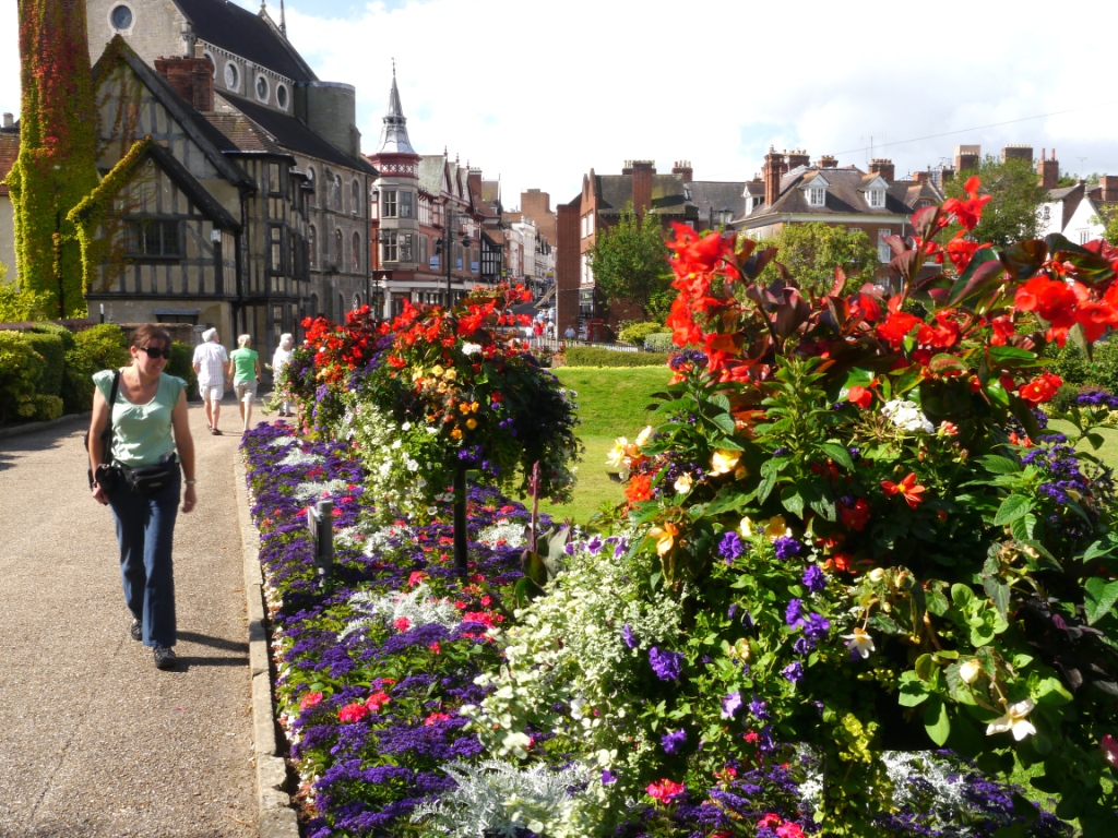 Behind the scenes at Shrewsbury in Bloom