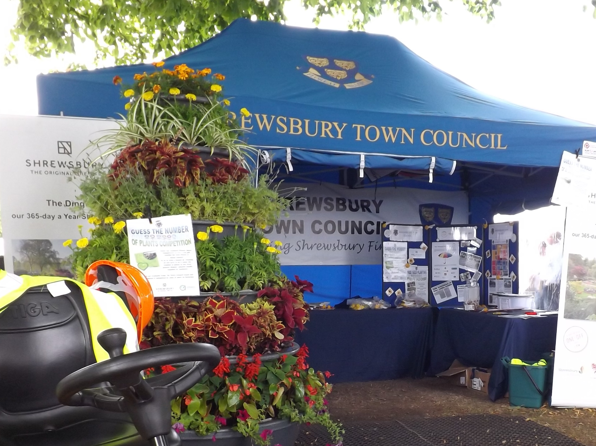 Shrewsbury awarded Gold at Heart of England in Bloom