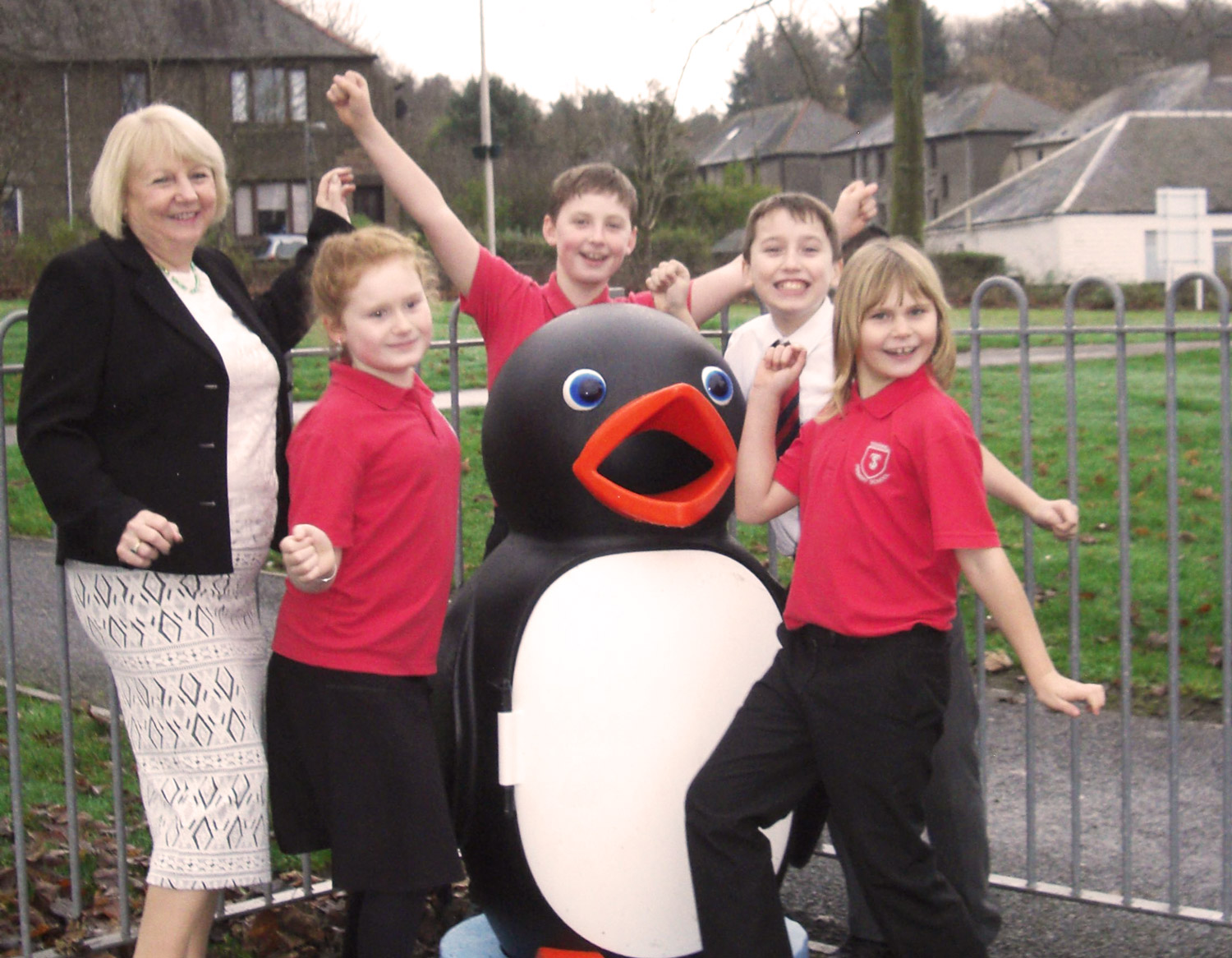 Townhill celebrate a Gold in Beautiful Fife