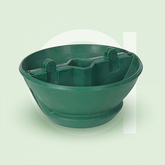 Cup and Saucer Up-the-Pole Basket