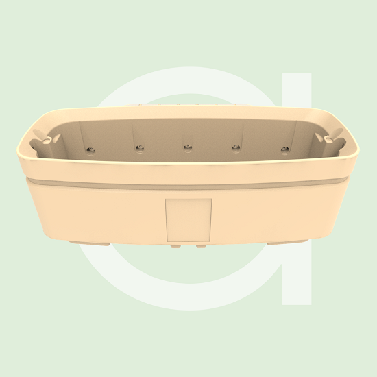 AmberVeil Planter in StoneAmberVeil Planter